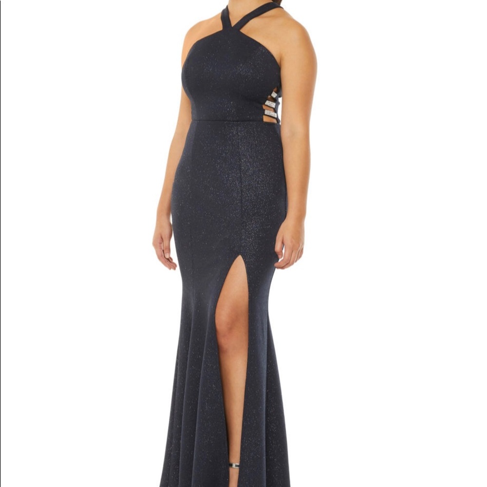 Speechless Juniors Sleeveless Embellished Dress